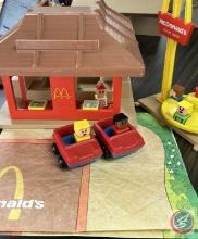 1974 Playskool Mcdonald's Playset