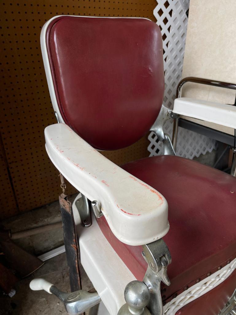 Vintage Emil J. Paidar Barber Chair