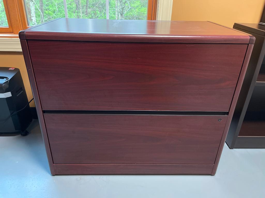 Wooden Office Filing Cabinet