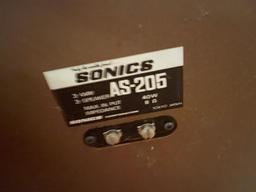 Pair of Sonics Speakers AS 206