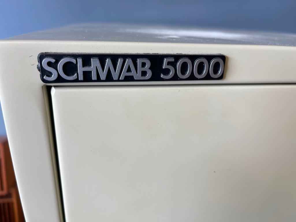 Metal Schwab 5000 Heavy Filing Cabinet