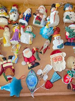 Group of Misc Christmas Ornaments