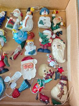 Group of Misc Christmas Ornaments
