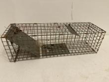 Metal Animal Trap, 2' Long and 7' Wide