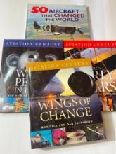 Group of 4 Ron Dick and Dan Patterson Military Aviation Books (Author Signature Included)
