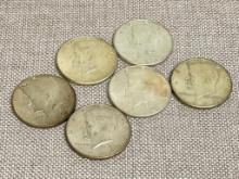 Group of Half Dollar Coins