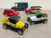 Collection of 5 Contemporary Replica Automobiles