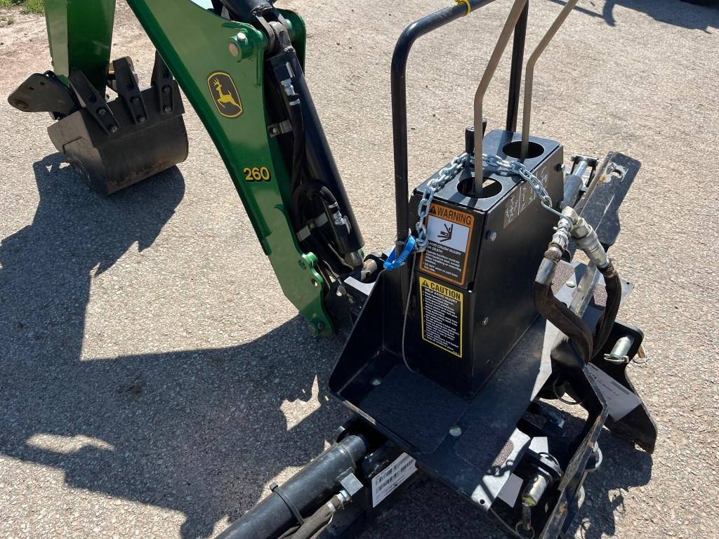 John Deere 260 Backhoe