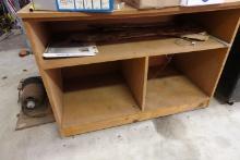 SHOP CABINET APPROX 37 INCH  X 48 INCH X 34 INCH TALL