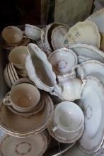 LARGE LOT JOHNSON BROTHERS CHINA APPROX 60 PCS