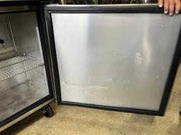 True 60” 2 Door Worktop Refrigerator