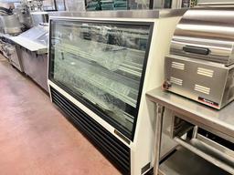 NEW True 72" Straight Glass Refrigerated Deli Display Case