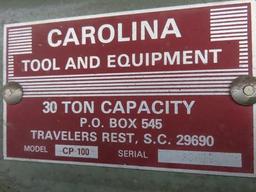 CAROLINA 30-Ton Shop Press (McKeesport) (Caraco)