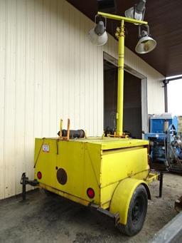 OVER-LOWE Model TM3A4DC/LW Portable Light Plant/Generator, s/n 835023, powered by Lombardini 2
