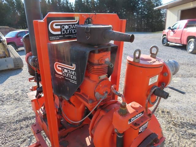 1991 GODWIN Model CD100, 4" Portable Pump, s/n 914886-17, powered by Kubota diesel engine, equipped