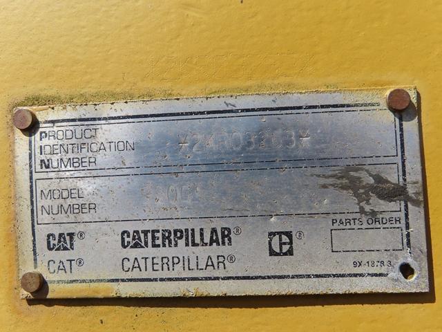 1999 CATERPILLAR Model 980G Rubber Tired Loader, s/n 2KR03263, powered by Cat 3406 diesel engine and