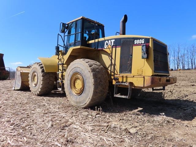 1999 CATERPILLAR Model 980G Rubber Tired Loader, s/n 2KR03263, powered by Cat 3406 diesel engine and