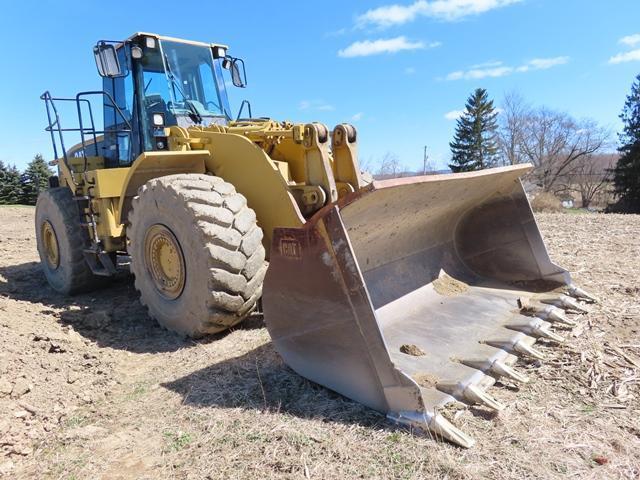 1999 CATERPILLAR Model 980G Rubber Tired Loader, s/n 2KR03263, powered by Cat 3406 diesel engine and