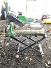 ELECTRIC BLOCK Wet Saw, with stand