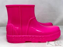 Bright Pink Ugg Waterproof Boots