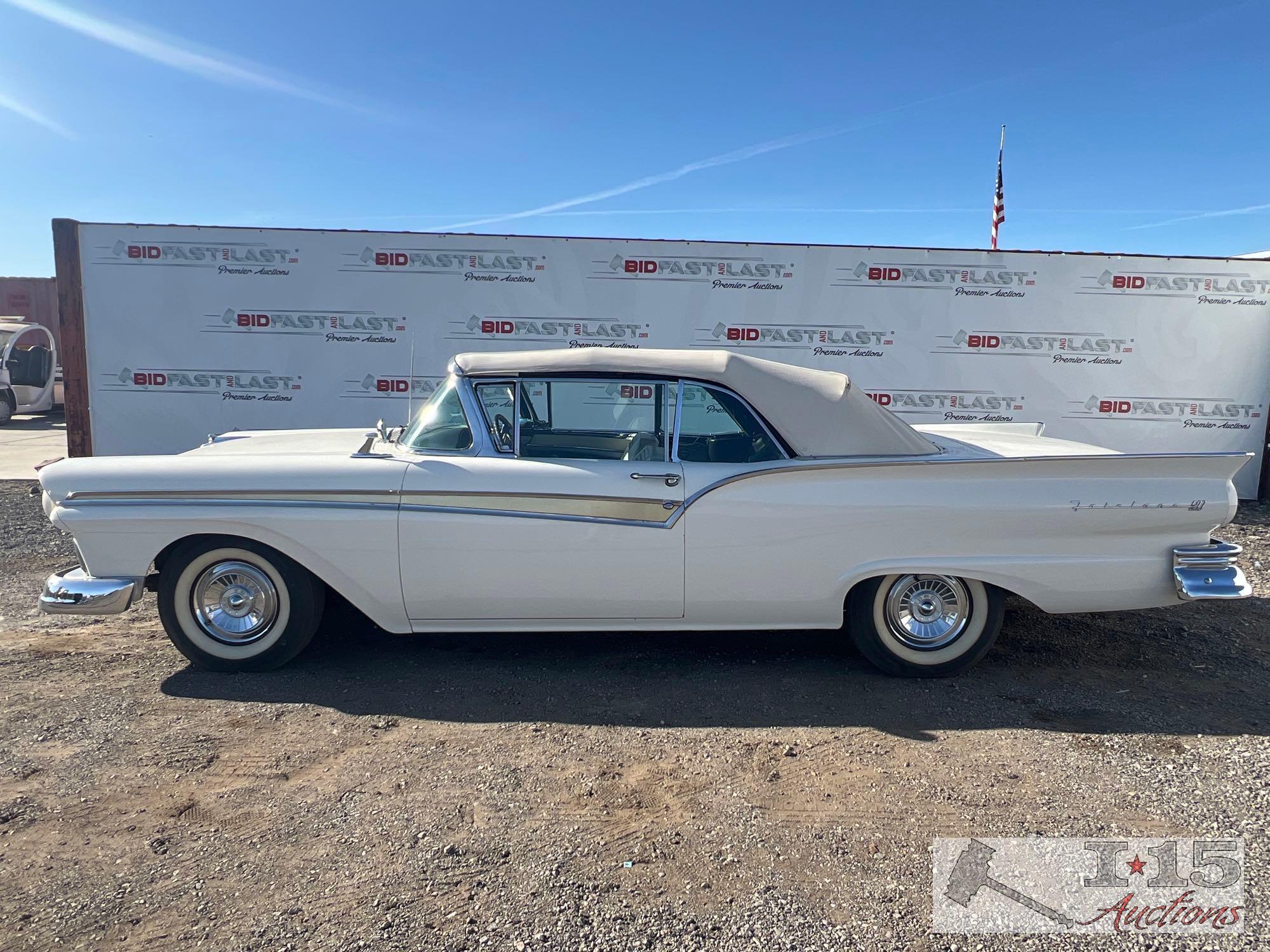 1957 Ford Fairlane 500 Convertible