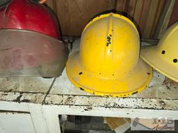 (3) Firefighter Helmets