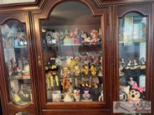 3 Shelves of Disney Characters
