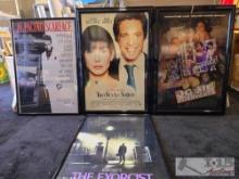 (4) Movie Promo Autographed Art/Posters