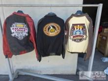(3) Wrangler National Finals Rodeo Varsity Jackets