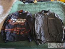 (2) Harley Davidson Jackets