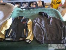 (2) So-Cal Speed Shop Leather Jackets