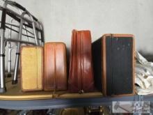(4) Vintage Suitcases