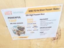 4000 PSI Hot Water Pressure Washer