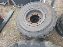 Pr. 6.50x10 Tow Motor wheels and Tires