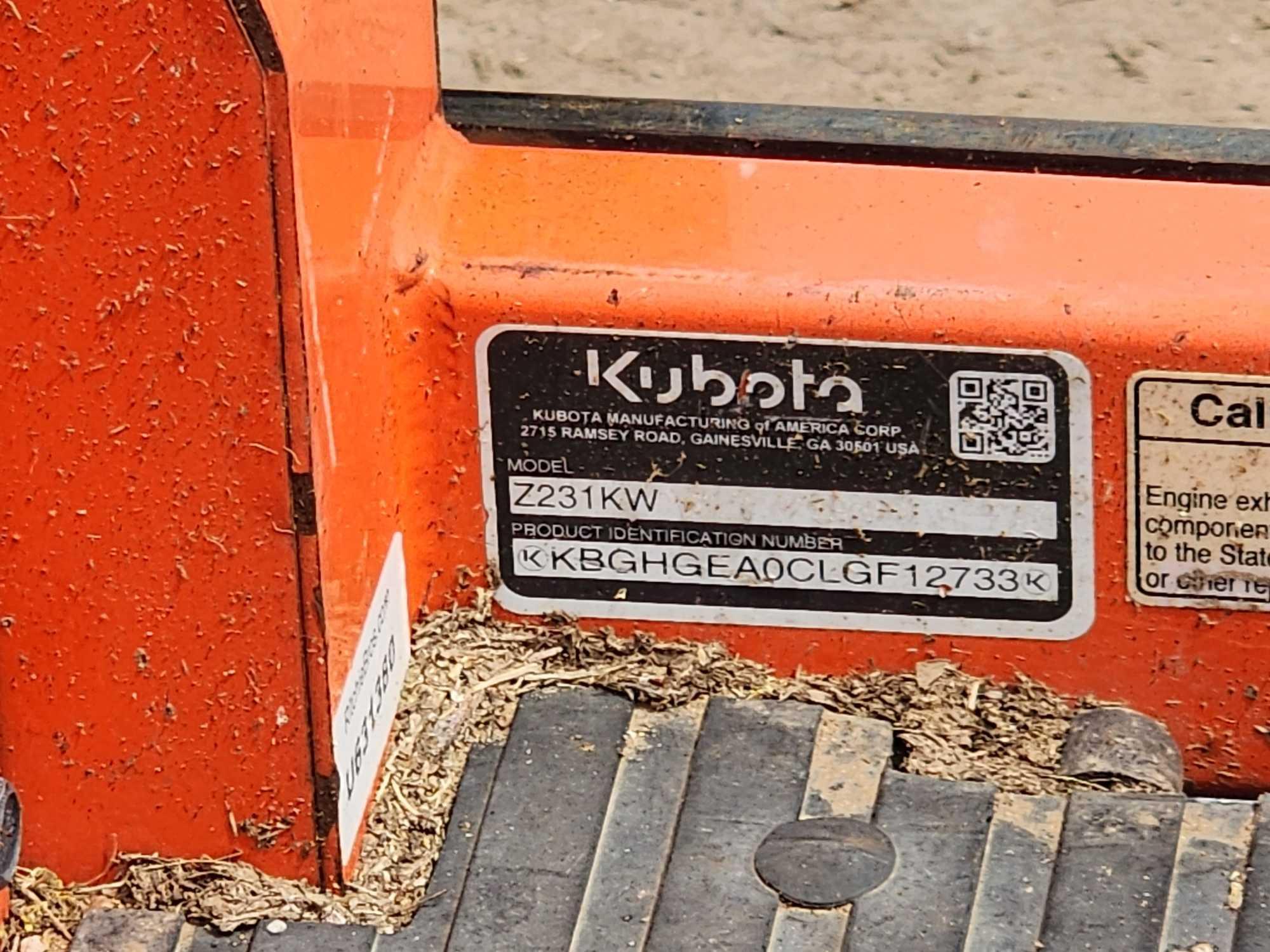 Kubota Z231 Zero-Turn Commercial Mower