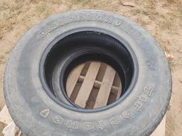 (2) Firestone Destination Tires P255/70R17/11OS M4S