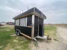 2019 Commercial Food Truck Trailer 7x16ft. *RECEIPT SERVES AS BILL OF SALE