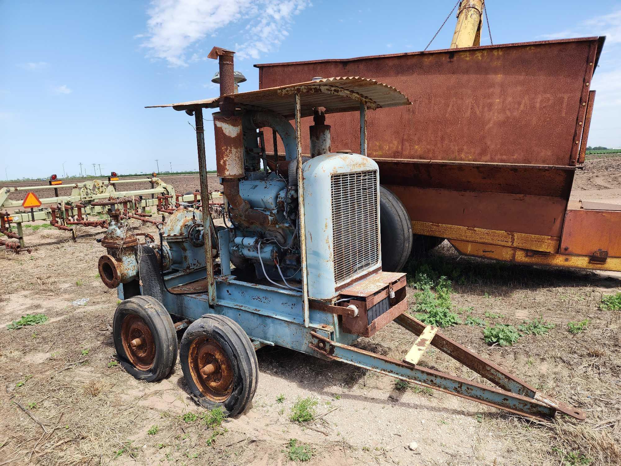 Water Pump w/Diesel Motor