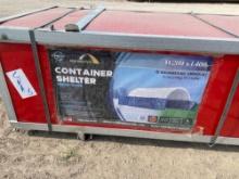 2024 Unused Gold Mountain Model C2040-300g PE Dome Container Shelter Single-Truss