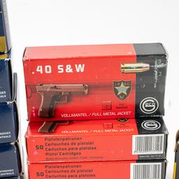 500rds .40S&W 180gr FMJ Ammo