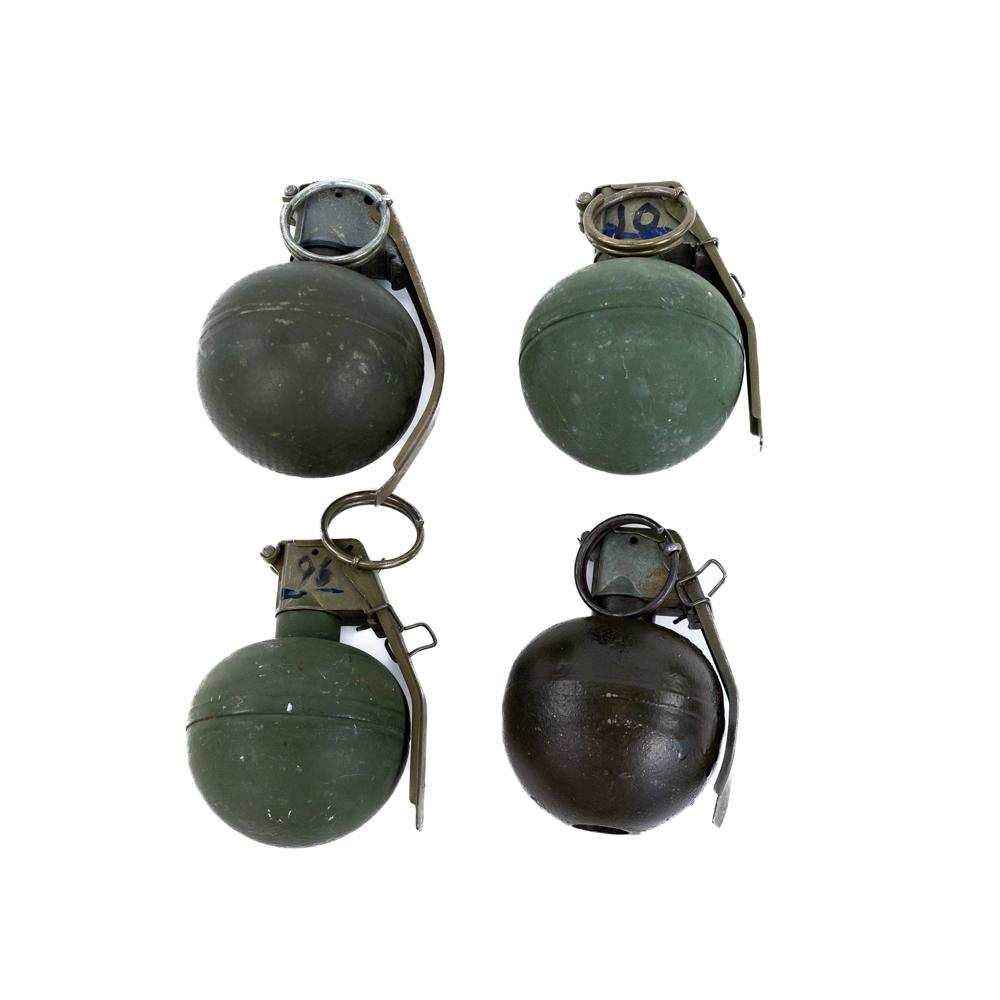 US M67 M69 Frag Hand Grenade Lot- Early Vietnam