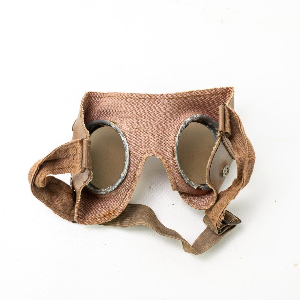 WWII German Afrika Korps Motorcycle Dust Goggles