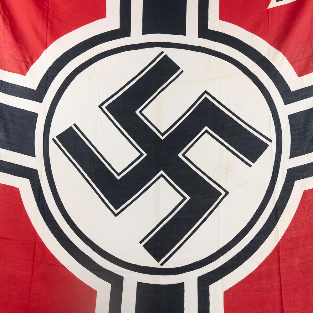 WWII German Large German Battle Flag