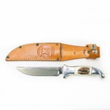 Vintage Rudy Ruana Stag Handle Knife-M Stamp