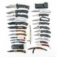 24 Assorted Pocket Knives