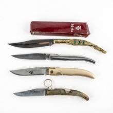4 Muela Style Folding Knives