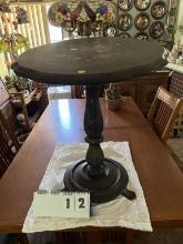 Oval 28" With 15" Base Drop Leaf Table W/ 15" Base Oval 28" With 15" Base Drop Leaf Table W/ 15" Bas
