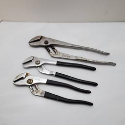 3 Craftsman Slip Joint Pliers