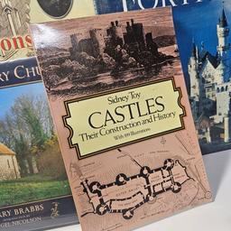 Lot of Assorted Castles and English Architecture Books