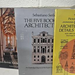 Lot of Assorted Castles and Architecture Books